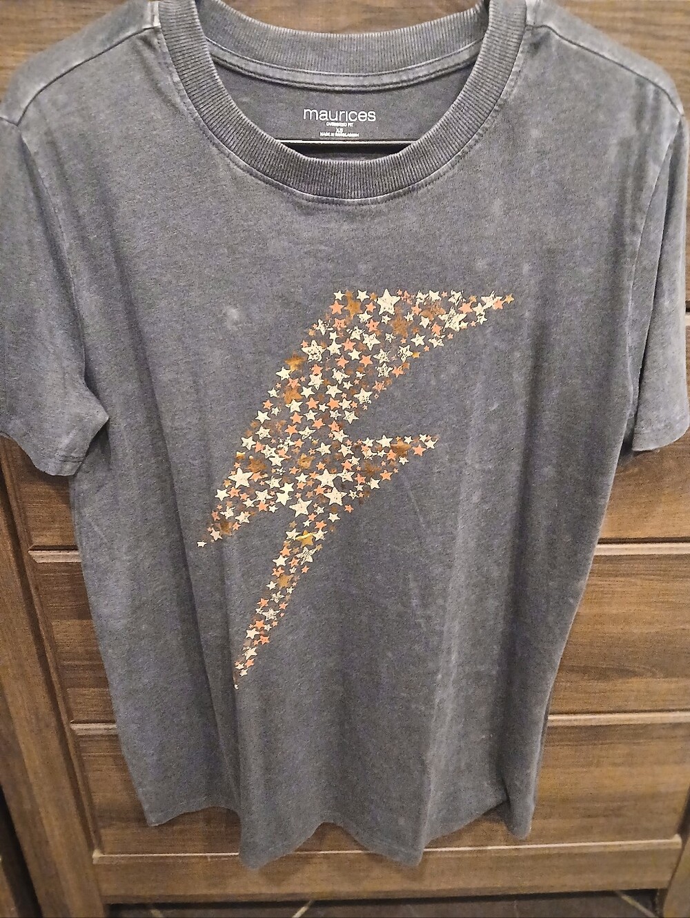 Maurices Lightning Bolt Oversized Tee NWOT